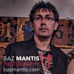 Baz Mantis multi-talented creative and musician
