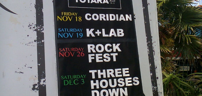 Rockfest at Totara Street